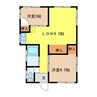 長崎市電１系統<長崎電気軌道>/崇福寺駅 徒歩13分 2階 築57年 2DKの間取り