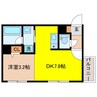 CIELO平野町 1DKの間取り