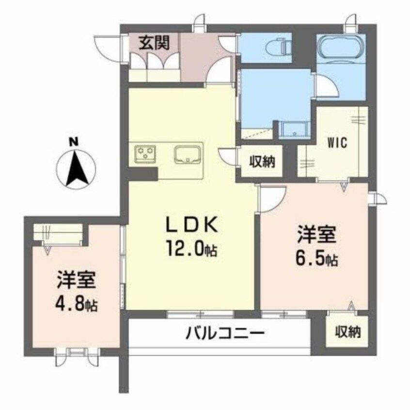 間取図 シャーメゾンラヴニーナセカンド