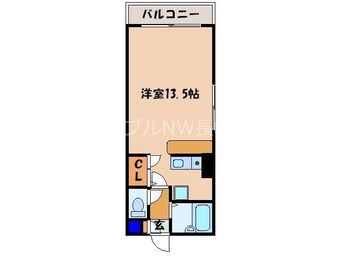 間取図 クオーレ中川