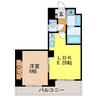 Residence中川 1LDKの間取り