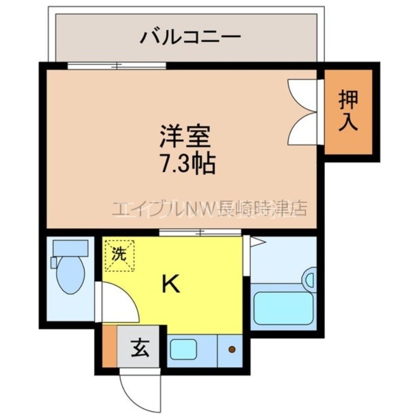 間取図 マンションハウス飛鳥