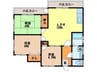 新宅嶋アパート 3LDKの間取り