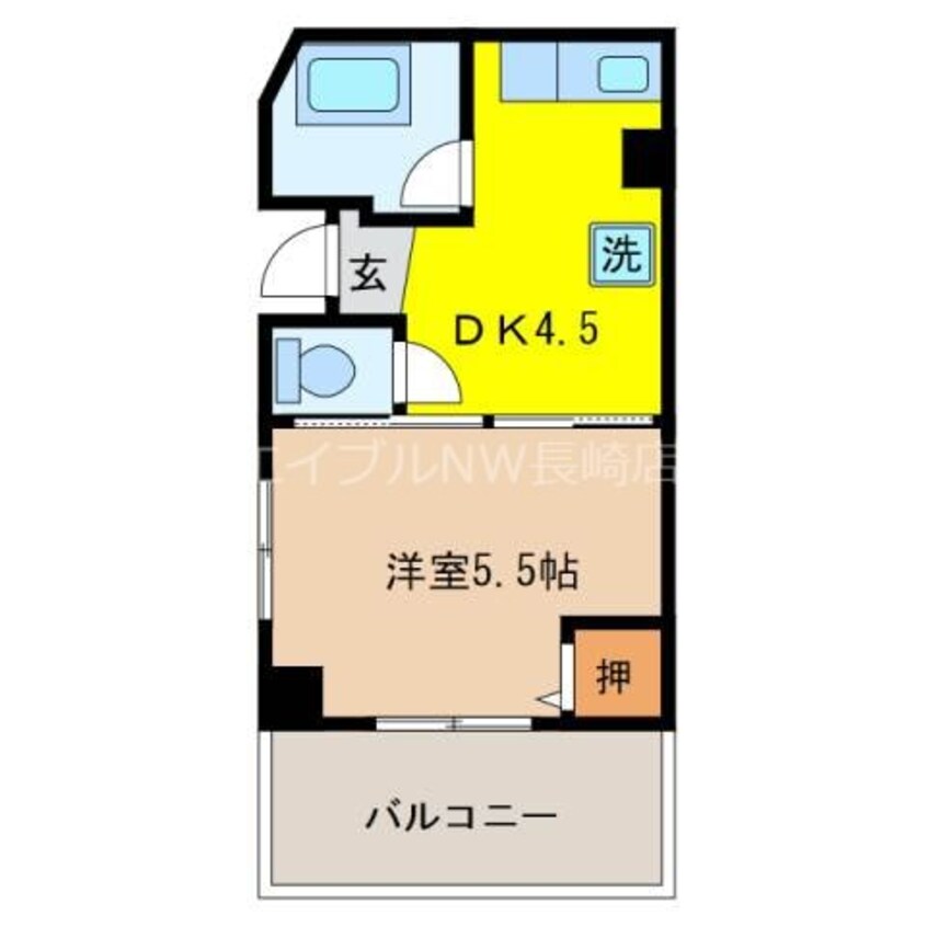 間取図 あじさいハイツ