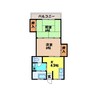 長崎本線/道ノ尾駅 徒歩29分 2階 築38年 2Kの間取り