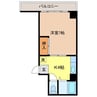 セントラルハイツ酒井 1Kの間取り