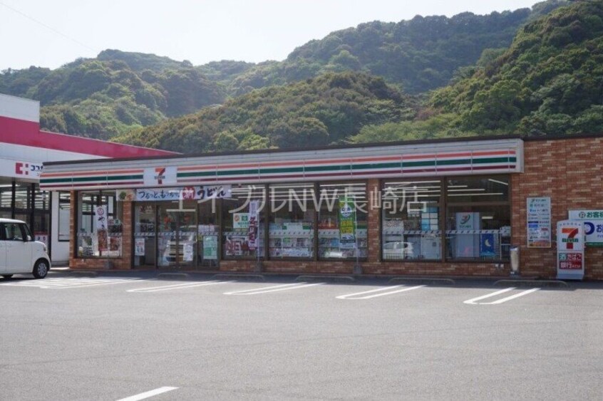 セブンイレブン琴海村松店(コンビニ)まで9616m 長崎本線/長与駅 車移動　46分21km 2階 築31年