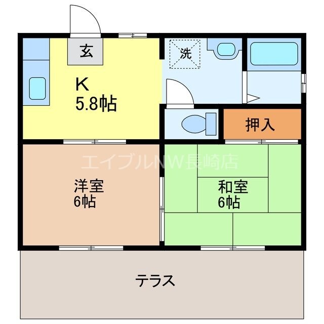 間取り図 ラフォーレ・U