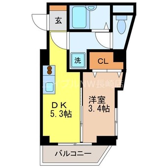 間取図 ウィステリア平和町