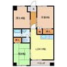 梅屋敷壱番館 3LDKの間取り