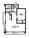 ルミネM&L 1LDKの間取り