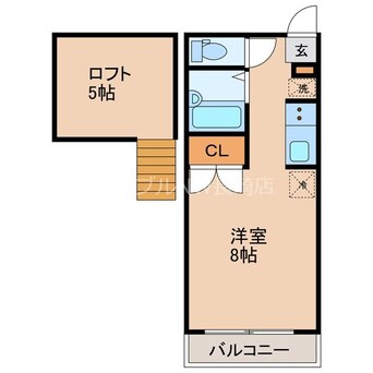 間取図 アメニティ西山