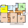 長崎本線/道ノ尾駅 バス:10分:停歩4分 2階 築53年 4DKの間取り