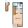 Residence田中町 1Kの間取り