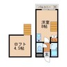 クィーン・パレス橋口町 1Rの間取り