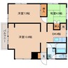 長崎市電１系統<長崎電気軌道>/若葉町駅 徒歩18分 2階 築59年 3DKの間取り