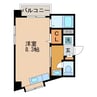 SEVEN BILL 1Rの間取り