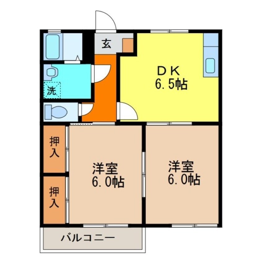 間取図 ファミール舞