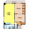横田ビル 2LDKの間取り