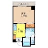 Earl Grey マンション大橋 1Kの間取り