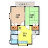 長崎市電１系統<長崎電気軌道>/若葉町駅 徒歩23分 1階 築34年 2DKの間取り
