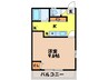 長崎本線/高田駅 徒歩38分 1階 築20年 1Kの間取り