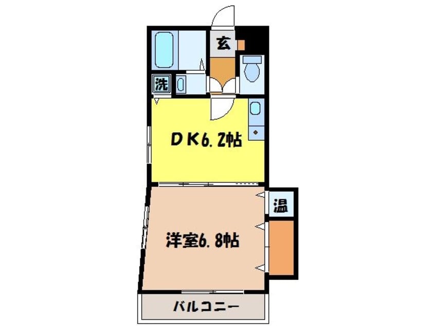 間取図 ドエル金屋