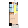 Residence大井手 1Kの間取り