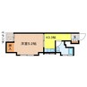 長崎市電１系統<長崎電気軌道>/思案橋駅 徒歩4分 5階 築71年 1Kの間取り