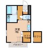 ハッピーキャッスル 1Rの間取り