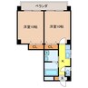 サンロイヤルⅢ 2Kの間取り