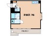 サンロージュ浜町 1Rの間取り
