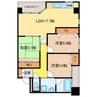 ヒルズ文教 3LDKの間取り