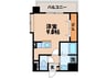 アイヒルズ スミヨシ 1Rの間取り