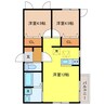 長崎本線/湯江駅 徒歩24分 1階 1年未満 2LDKの間取り