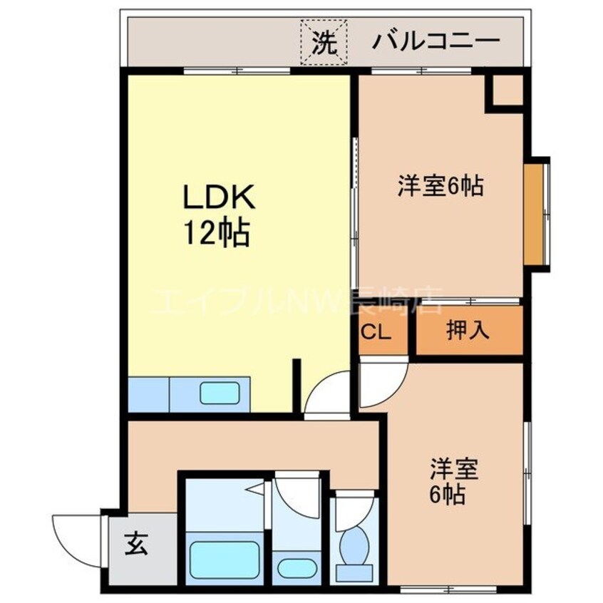 間取図 ATsマンション西町