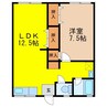 長崎本線/高田駅 徒歩37分 2階 築51年 1LDKの間取り