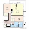 シャーメゾンオルテンシア 2LDKの間取り