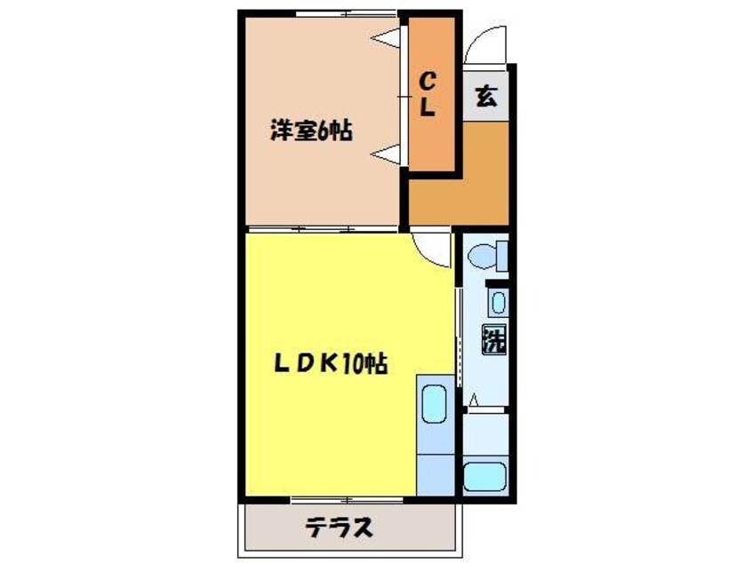 間取図 フロンティア Ｂ棟