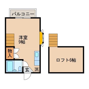 間取図 クィーンパレス赤迫
