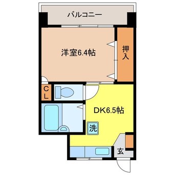 間取図 Ks平野町