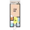 シャトー高田NO.１ 1Kの間取り