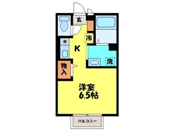 間取図 エーデルハイム吉村Ⅱ