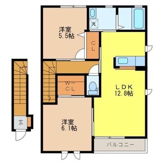 間取図 リーガル花みづき