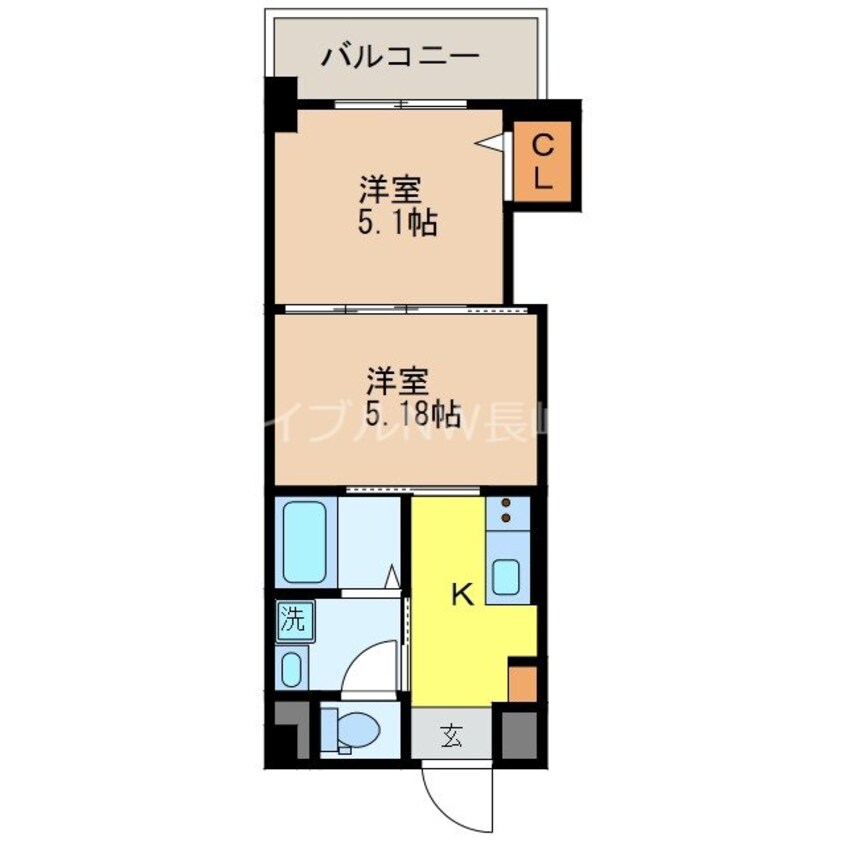 間取図 ウィング壱号舘