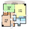One Tree Hill 青山 2LDKの間取り
