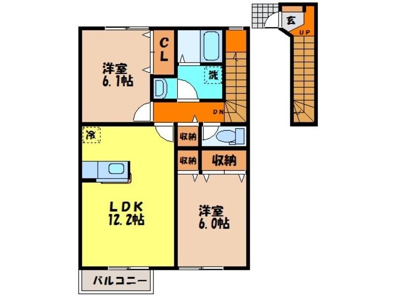 間取り図 メゾン・ド・サンパティーク
