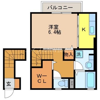 間取図 カーサデラルスＡ棟