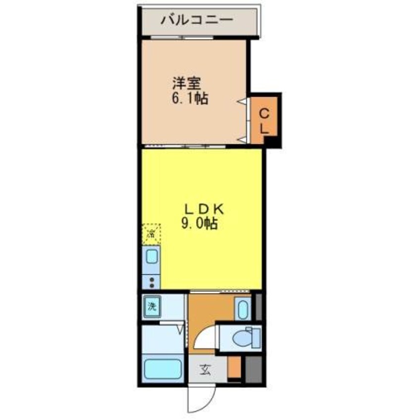 間取図 Residence古賀