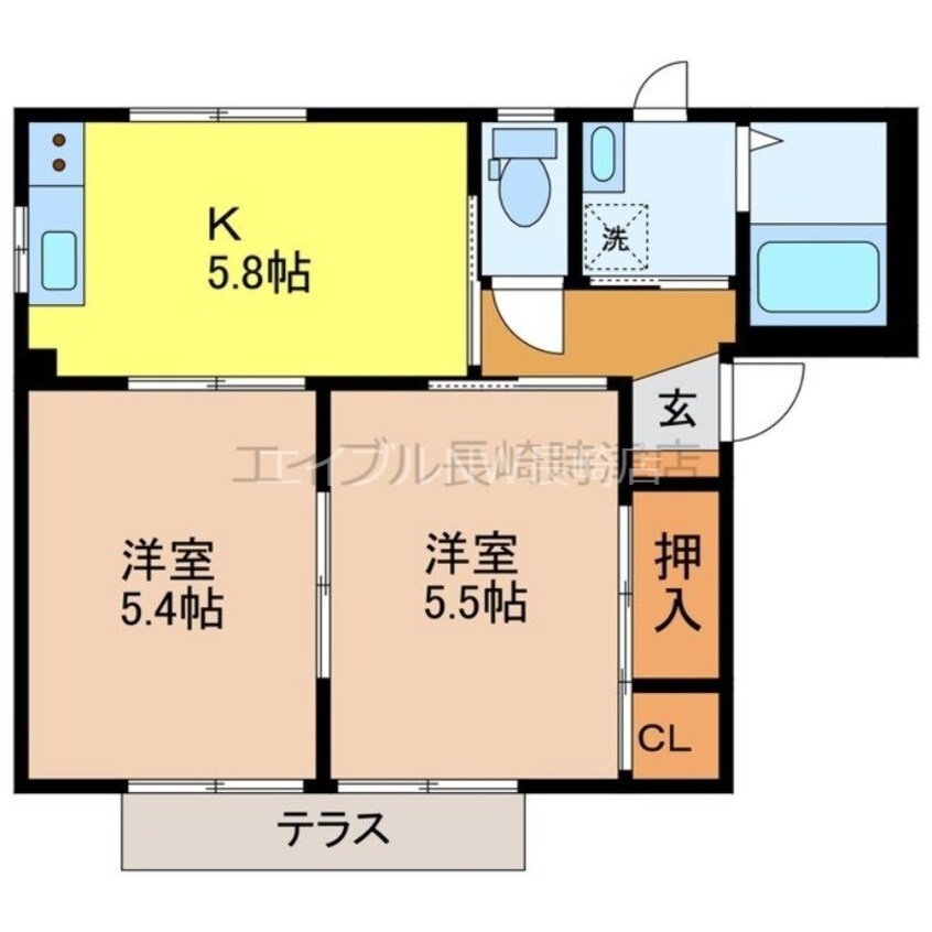 間取図 ドミール